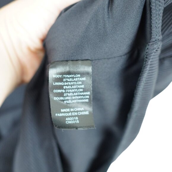 House Of Harlow 1960 Black Short Sleeve Bodysuit XL - Picture 6 of 7